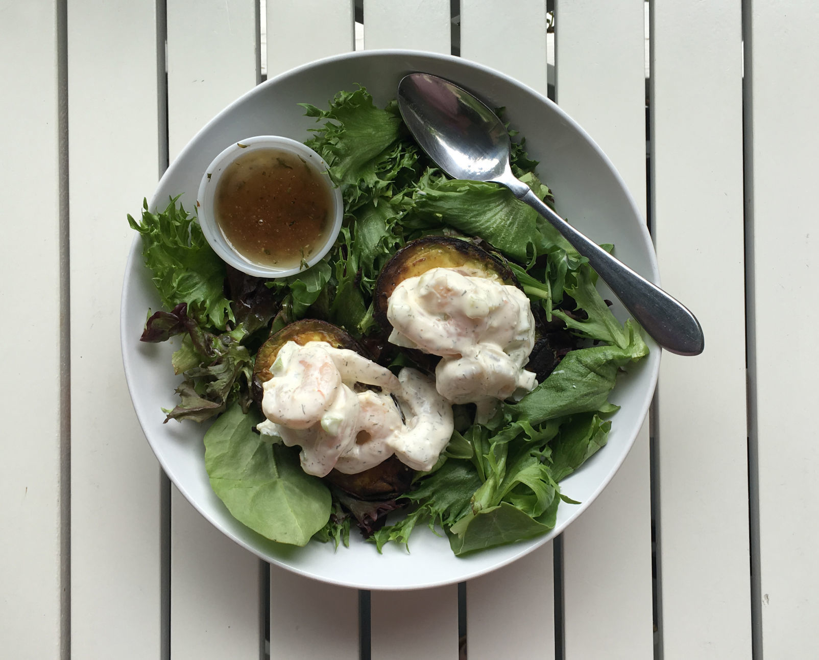 shrimp salad Spotted Salamander